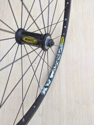 Mavic Crossmax 26  Front Wheel For Rim Brakes SUP Ceramic XC MTB Black • $99