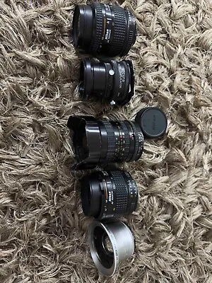 Different Nikon Lenses And One Crystal Vision With Macro • $99