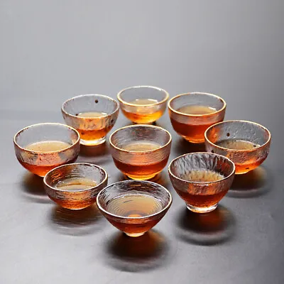 Japanese Transparent Hat Cup Phnom Penh Small Cup Tea Tasting Cup Glass Tea :da • £4.09