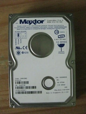 £14.99 • Buy MAXTOR Diamond Max 9  3.5  Internal Hard Drive 80GB