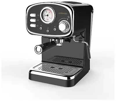 Cookworks Espresso Machine CM5013B-GS • £55