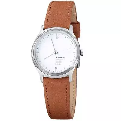 Mondaine Helvetica No1 Light 26mm Steel White Dial Quartz Watch MH1.L1110.LG • $199