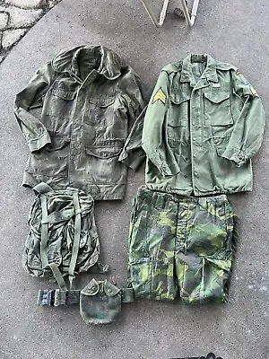 US Army Special Forces Grouping Hand Camo Gear ARVN Pack Woobie Pants SVN (U1 • $1100