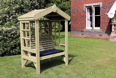 Garden Arbour  Outdoor Bench Wooden Garden Furniture  Cottage Arbour • £389