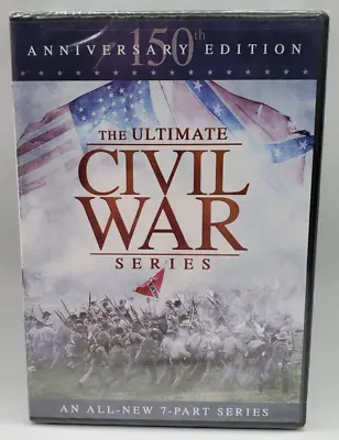$11.99 • Buy The Ultimate Civil War Series 150th Anniversary Edition DVD 7-Part - New Sealed