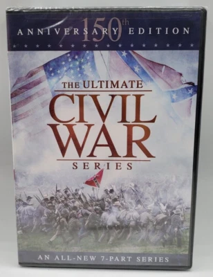 $11.99 • Buy The Ultimate Civil War Series 150th Anniversary Edition DVD 7-Part - New Sealed