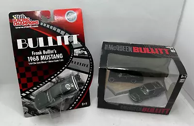 Greenlight Diorama 56020 Steve McQueen Bullitt 1:64 Scale Mustang And Charger • $55