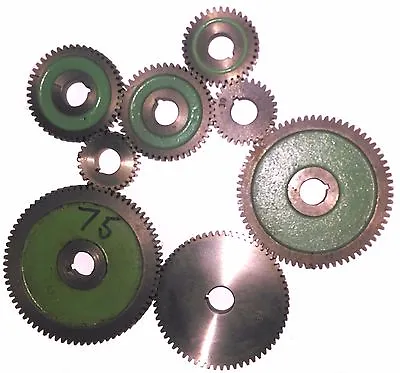ASSORTED USED MYFORD CHANGEWHEELS GEARS FOR ML7 / SUPER 7 Direct From Myford Ltd • £10.50