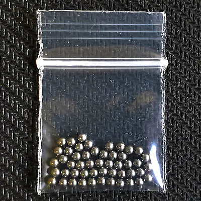 50 Carbon Steel Ball Dia 2mm High Precision Loose Bearing Smooth Balls New! • $1.99