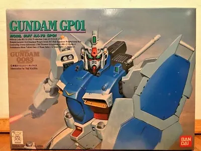 Mobile Suit Gundam 0083 No. 1 RX-78 GP01 1/144 Bandai 1991 (Rare) Limited Supply • $15