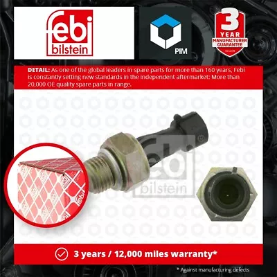 Oil Pressure Switch Fits ABARTH 50008757 55202374 60593845 60593844 60593847 New • $11.34