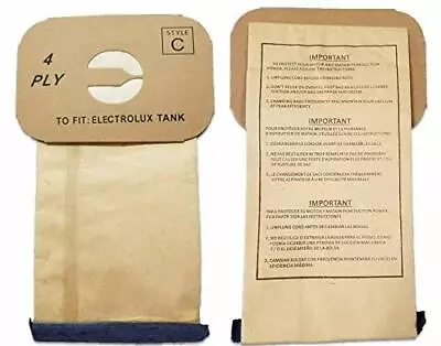 25 Electrolux Canister C Vacuum Sweeper Bags • $20.30