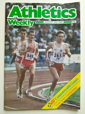 £3.99 • Buy Athletics Weekly Magazine August 2nd 1986