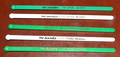 Lot Of 5 Vintage Swizzle Sticks Cocktails The Sands Las Vegas Nevada • $5.59