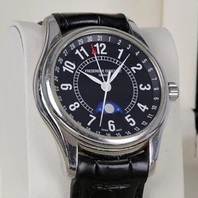 Frederique Constant Geneve FC-330B6B6 MoonTimer 43mm Moonphase • $1000