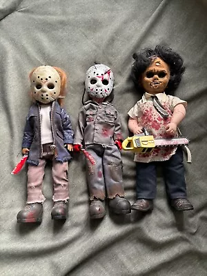 Jason Voorhees Friday The 13th Original + Remake + Leatherface Living Dead Doll • $99.95