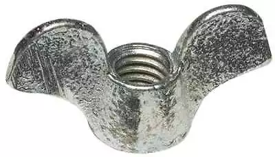 Zoro Select 0-Ef-700E87 Wing Nut 3/8 -16 Malleable Iron Zinc Plated 0.813 • $17.75