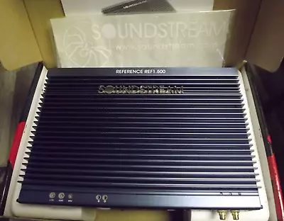 Old School Flawless Soundstream Reference REF1.500 Amplifier. Big Heavy Powerful • $199