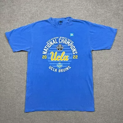 UCLA Bruins T Shirt Adults Size M Blue NCAA Volleyball Champions 2022 Unisex • $14.95