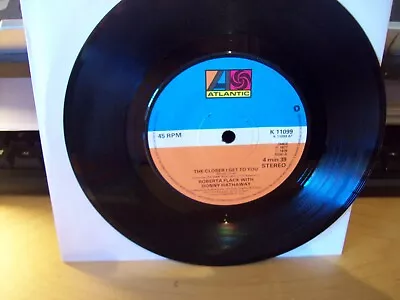 £0.99 • Buy Roberta Flack, Donnie Hathaway -the Closer I Get To You -vinyl -7 