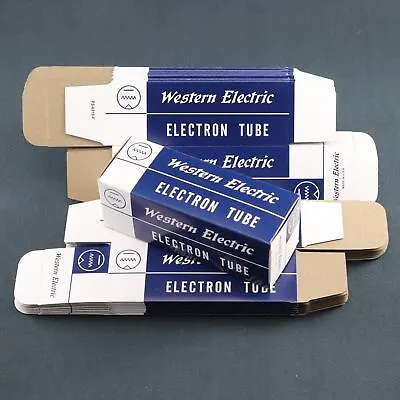 Lot Of 50 WESTERN ELECTRIC TUBE BOX CARTON BOX FOR 101F 101L 259A 286A 310B 352A • $35.32