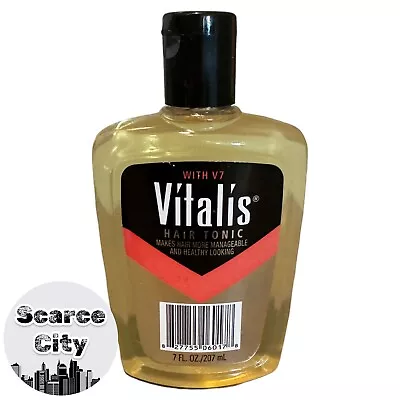 Vitalis V7 Hair Tonic Hydroabietyl Alcohol Original Formula 7 Fl Oz. New • $29.95