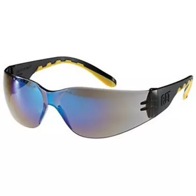 £13.99 • Buy Caterpillar Digger Smoke Tinted Lens Safety Spectacles Cat Glasses