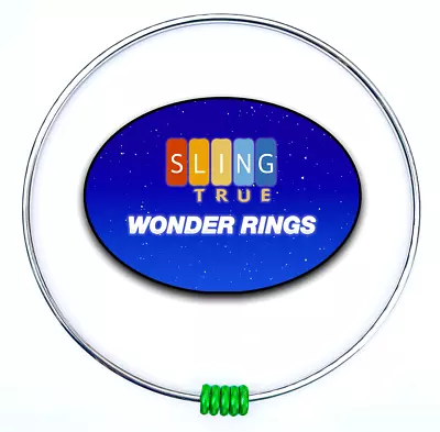 Classic Wonder Ring | Aluminum Bead - Skill Toy By Sling True - 90's Jitter Ring • $25