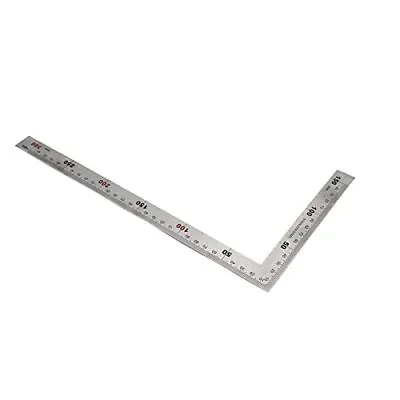 L Shaped Ruler 6  X 12  Metal 90 Degree Square Ruler Right Angle Ruler For Carpe • $10.98