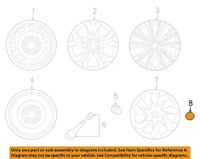 MAZDA OEM 13-15 3 Wheel-Center Cap Hub Cover KD5137190 • $7.05