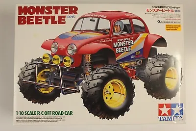 TAMIYA RC 58618 Monster Beetle 2015 Off Road 1:10 Assembly Kit Without ESC • $348.94