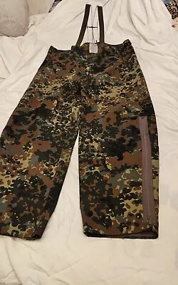 Vintage H Winnen GMBH Co Waterproof Trousers Military Waders Camo German 46x34  • $29.99