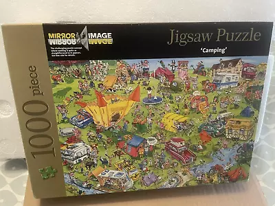 Mirror Image Jigsaw Puzzle ( Like Wasgij) Camping X100 Pieces By William Rudling • £2.99