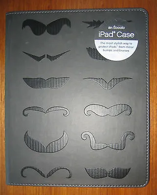 Eccolo Apple IPad Case  Many Mustaches  Brand New! • $9.99