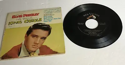 AS087 45RPM Elvis Presley King Creole RCA EPA 4319 Lover Doll New Orleans • $7.54