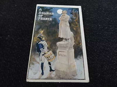 Artist Signed True? Napoleon Soldier Of France Patriotic Postcard - 85628 Milita • £4
