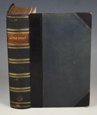 Charles Dickens Little Dorrit Illustrations By HK Browne Fine Binding 1857 1st • £149