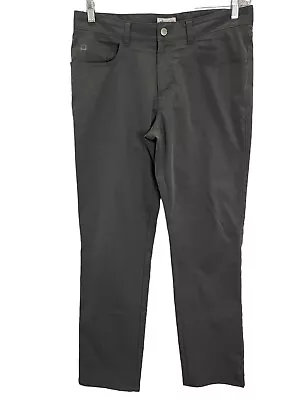 Peter Millar EB66 Performance Five-Pocket Golf Chino Iron Gray Pants 33 X 32 • $39.94