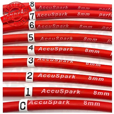 AccuSpark HT Lead Cable Number Set 1 - 8 Including Coil Marker  7 & 8 Mm • £4.95