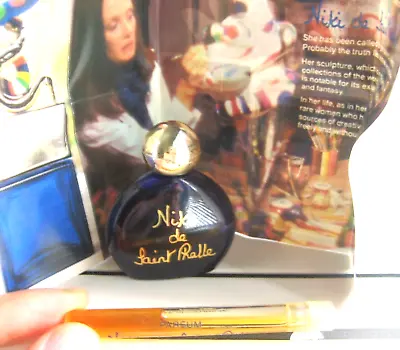 🎁2pc Lot Vintage PARFUM Vial 6ml Mini EDT Niki De Saint Phalle Perfume • $29.95