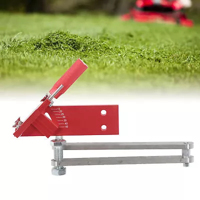 Lawn Mower Blade Sharpener 15°-45° Adjustable Frame For Right & Left Hand Blades • $37.99