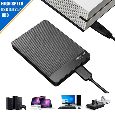 2.5  Portable External Hard Drive Disk Office Backup HDD For Mac OS/Window/Linux • £12.91