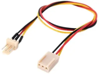 3 Pin Fan 9  Extension Cable 12V Male To Female 9 Inch Long NEW • $0.99