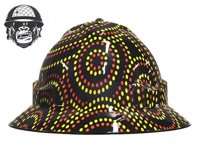 Custom Hydrographic Safety Hard Hat DREAMTIME PRO CHOICE WIDE BRIM • $85