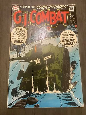 GI COMBAT 139 (Dec 69 - Jan 70) Haunted Tank The Losers G/VG 3.0 • $1