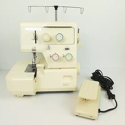 Sears Kenmore Overlock 3/4 Serger Sewing Machine With Pedal Model 385 1564180 • $99.97