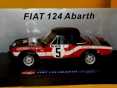 Fiat 124 Abarth N 5 Montecarlo 1973 R.pinto - A.bernacchini Sun Star 4943 1:18 • $129.99