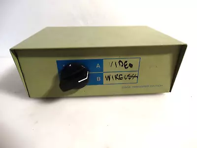 Manual 2 PORT A/B Data Transfer Switch Box  • $5