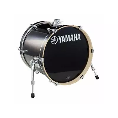 Bass Drum 18 X15  Yamaha SBB1815 Stage Custom Birch Raven Black • £333.32