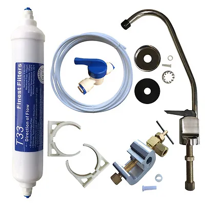 Undersink Drinking Water Tap Filter Kit System Including Faucet And Accessories • £19.99